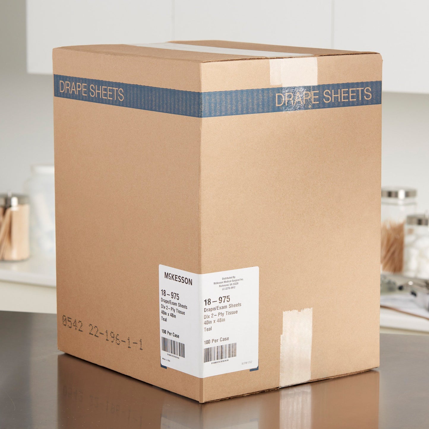 McKesson Sterile Physical Exam Drape, 40 x 48 Inch 18-975