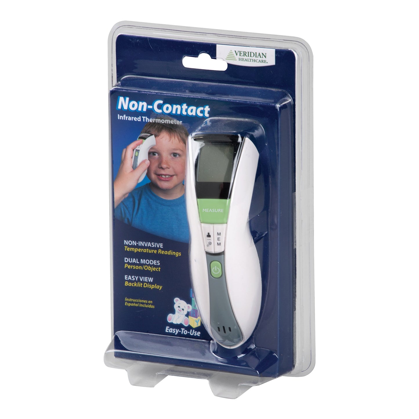 Veridian Non-Contact Infrared Forehead Thermometer 09-349