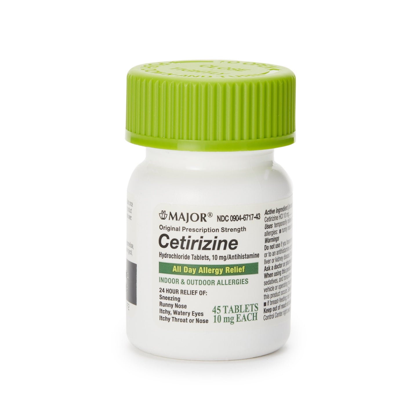 Major® Cetirizine Antihistamine 00904671743