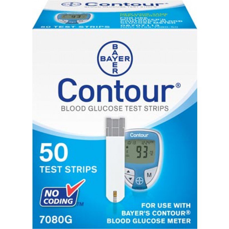 Contour® Blood Glucose Test Strips 7080