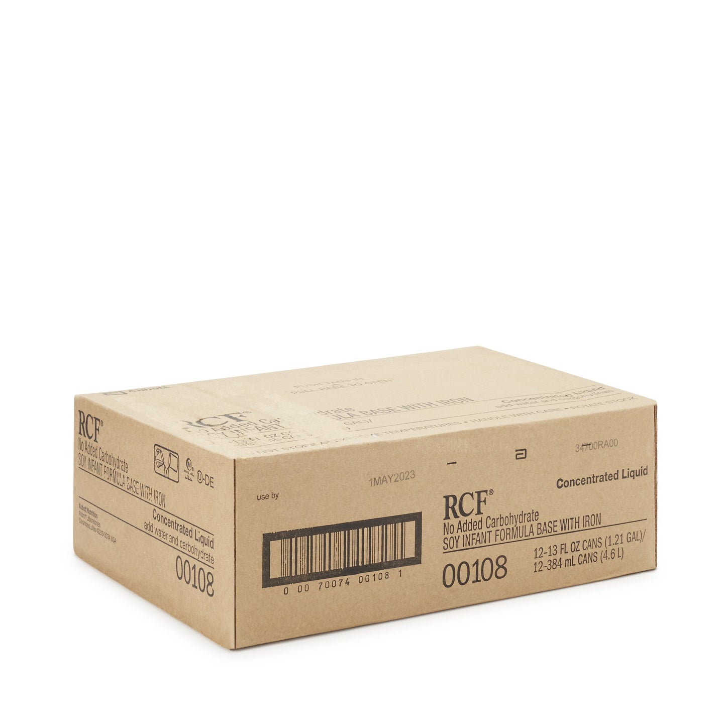 RCF® Soy with Iron Ready to Use Infant Formula, 13-ounce can 00108