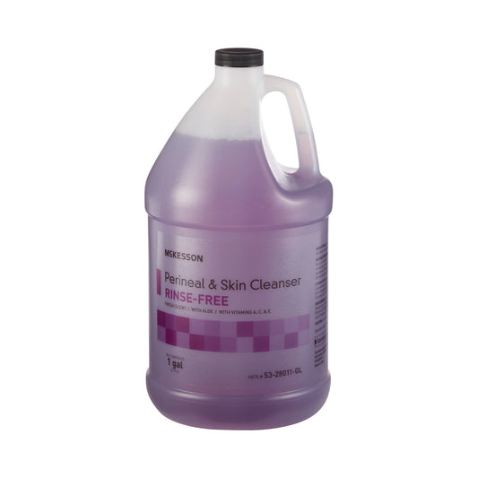 Rinse-Free Perineal Wash McKesson Liquid 1 gal. Jug Fresh Scent - 53-28011-GL