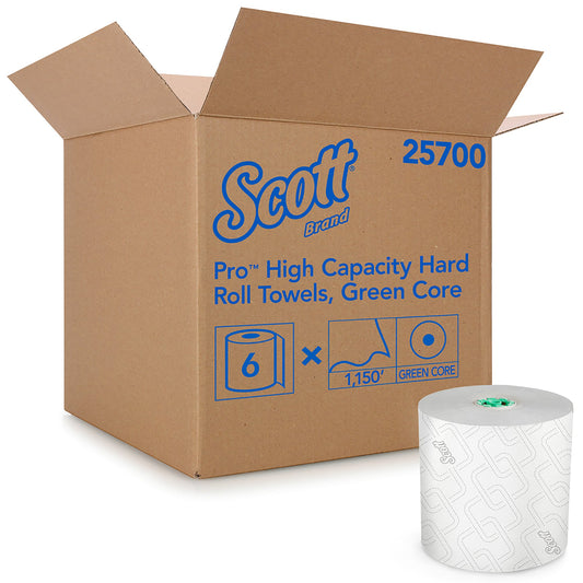 Paper Towel Scott® MOD Green High Capacity Hardwound Roll 7-1/2 Inch X 1150 Foot - 25700