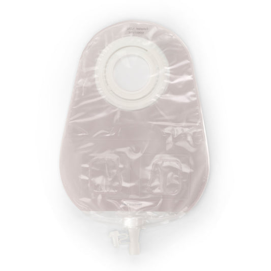 SenSura® Mio Flex 2-Piece Transparent Urostomy Pouch, Green Match 12292