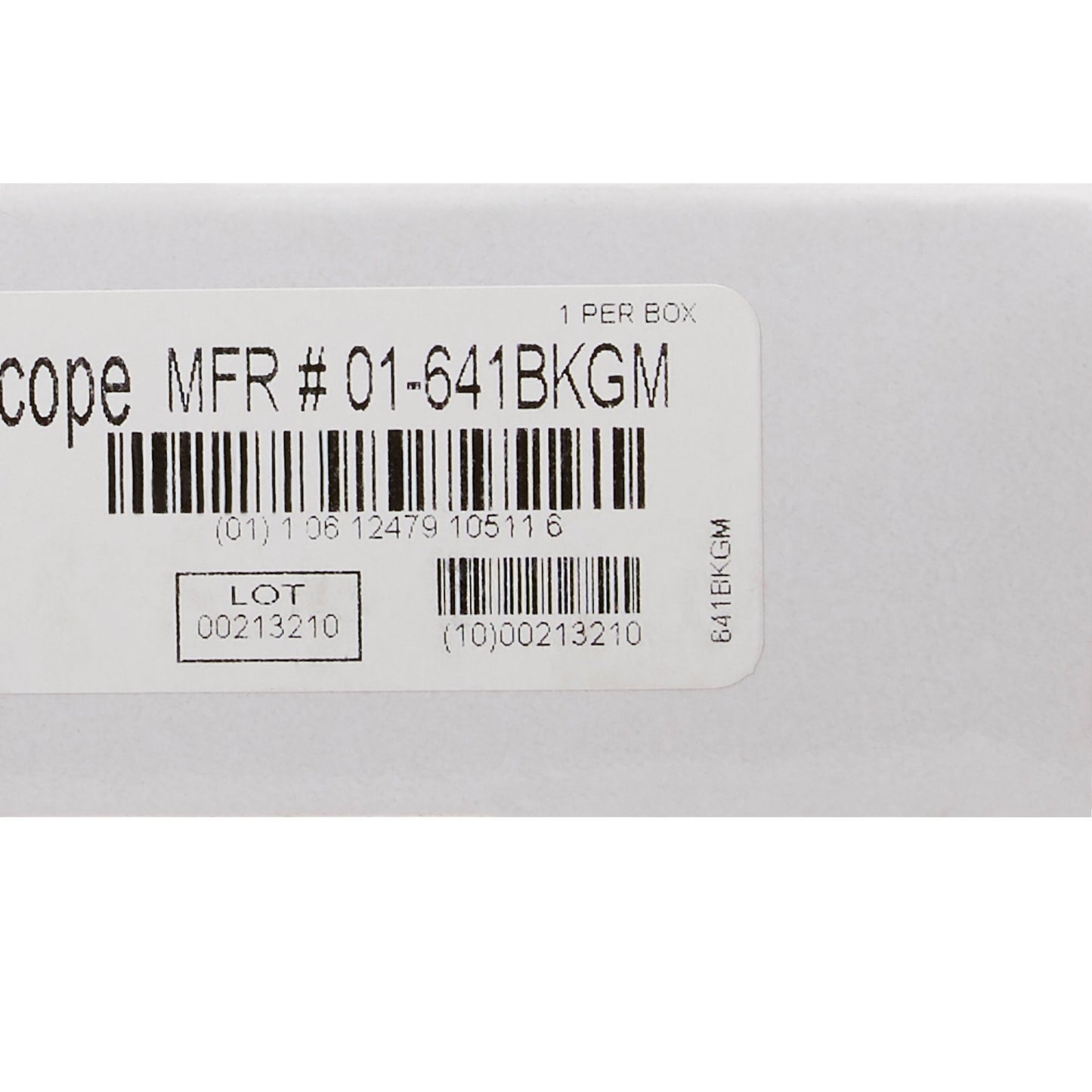 McKesson Lumeon Sprague Rappaport Stethoscope Double Lumen Black 641BKGM 01-641BKGM