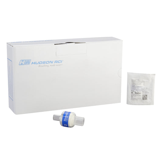 Heat and Moisture Exchanger Humid-Vent™ 36.12 mg H₂O/L @ VT 600 mL 0.64 cm H₂O @ 30 LPM - 14412