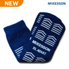 Slipper Socks McKesson Unisex Adult X-Large Double Tread Single Patient Use Royal Blue 16-XL-3816-D