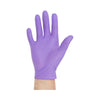 Exam Glove Purple Nitrile-Xtra™ X-Large NonSterile Nitrile Extended Cuff Length Textured Fingertips Purple Chemo Tested - 50604