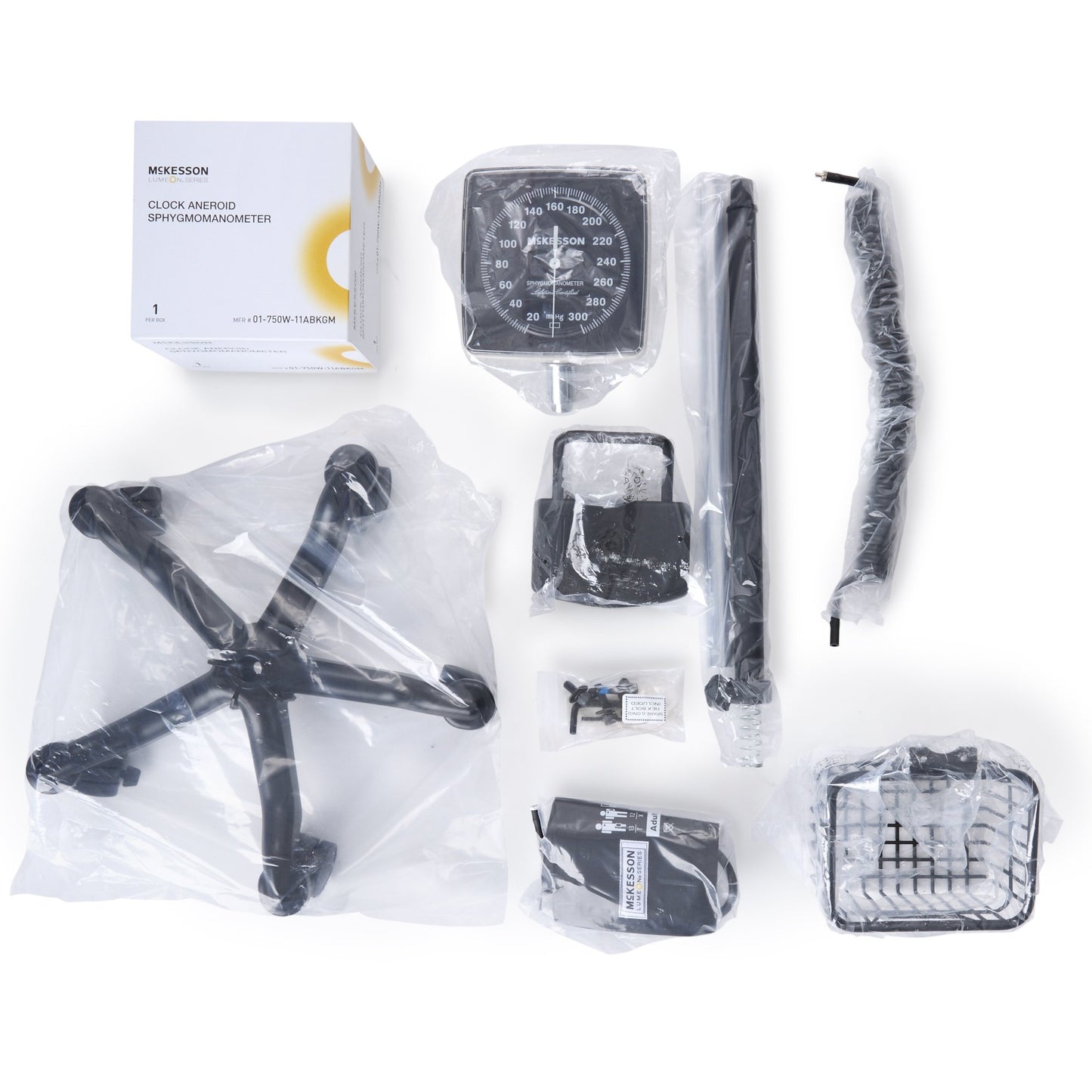 McKesson Lumeon™ Mobile Aneroid Sphygmomanometer Unit, Medium Cuff 01-752M-11ABKGM