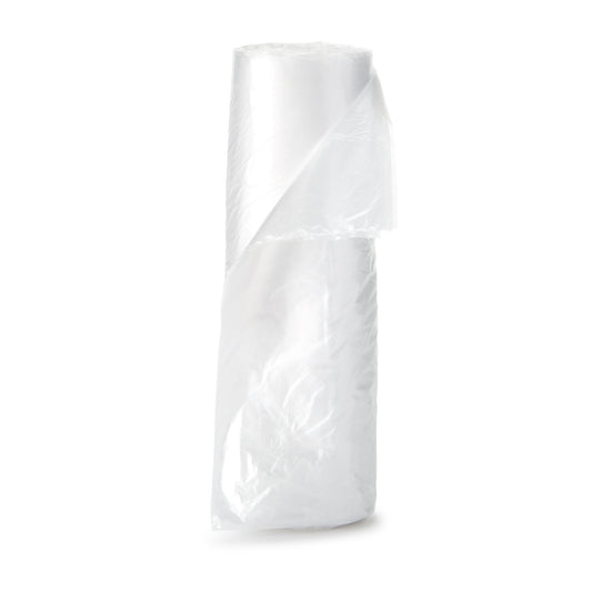 Trash Bag McKesson 10 gal. Clear HDPE 5 Mic. 24 X 24 Inch Star Seal Bottom Coreless Roll - EC2424N
