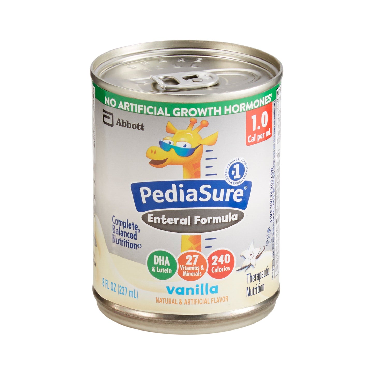 PediaSure® Enteral Formula, Vanilla, 8-ounce can 67401