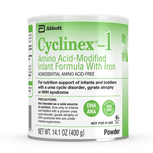Infant Formula Cyclinex®-1 Unflavored 14.1 oz. Can Powder Amino Acid Urea Cycle Disorder - 67032