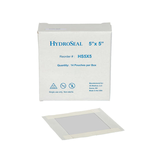 HydroSeal IV Site Barrier Protector, 5 x 5 Inch HS5X5