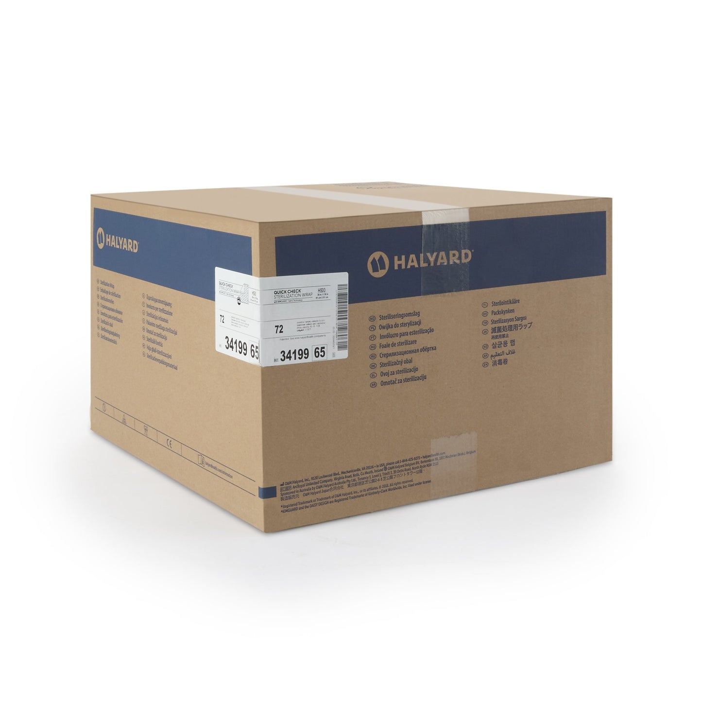 Quick Check H500 Sterilization Wrap, 36 x 36 Inch 34199