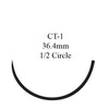 Absorbable Suture with Needle PDS™ II Polydioxanone CT-1 1/2 Circle Taper Point Needle Size 0 Monofilament - Z340H