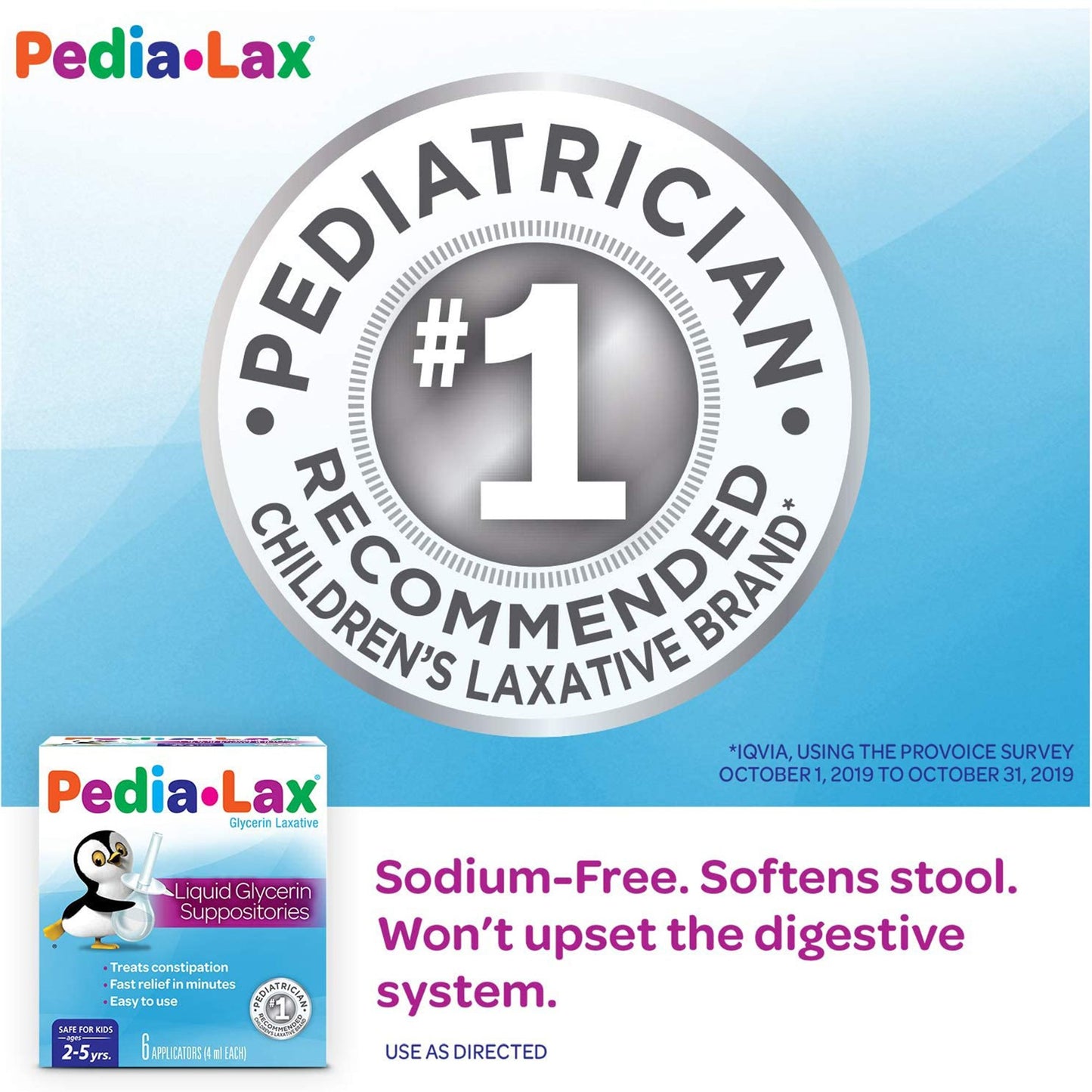Pedia-Lax® Glycerin Laxative 00132019012