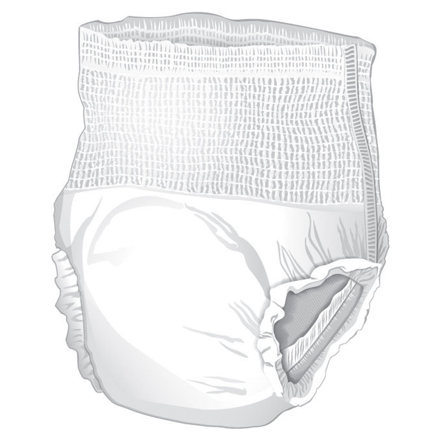 McKesson Classic Light Absorbency Incontinence Underwear, Extra Large UWEXL