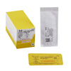 Absorbable Suture with Needle Fast Absorbing Gut Plain Gut PC-1 3/8 Circle Precision Conventional Cutting Needle Size 5-0 - 1915G