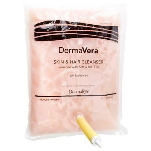 Shampoo and Body Wash DermaVera® 800 mL Dispenser Refill Bag Scented - 0013BB