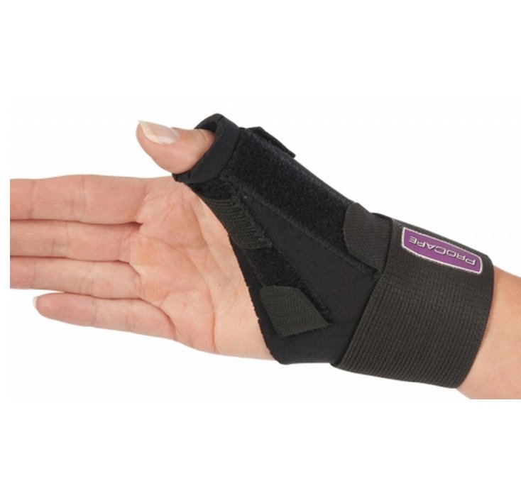 Thumb Splint ProCare® One Size Fits Most Right Hand Black - 79-82710