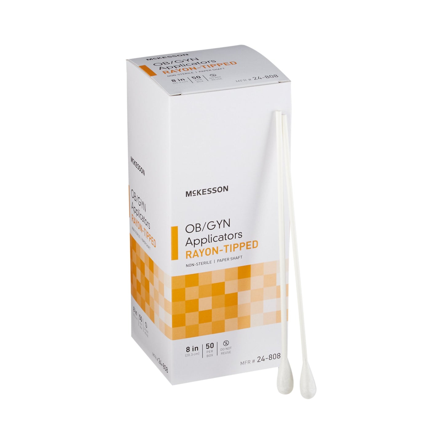 McKesson OB/GYN Swab 8 Inch Length NonSterile - 24-808