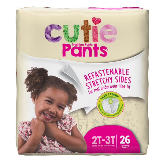 Cutie Pants Training Pants, Female, Toddler, Disposable, Heavy Absorbency CR7008