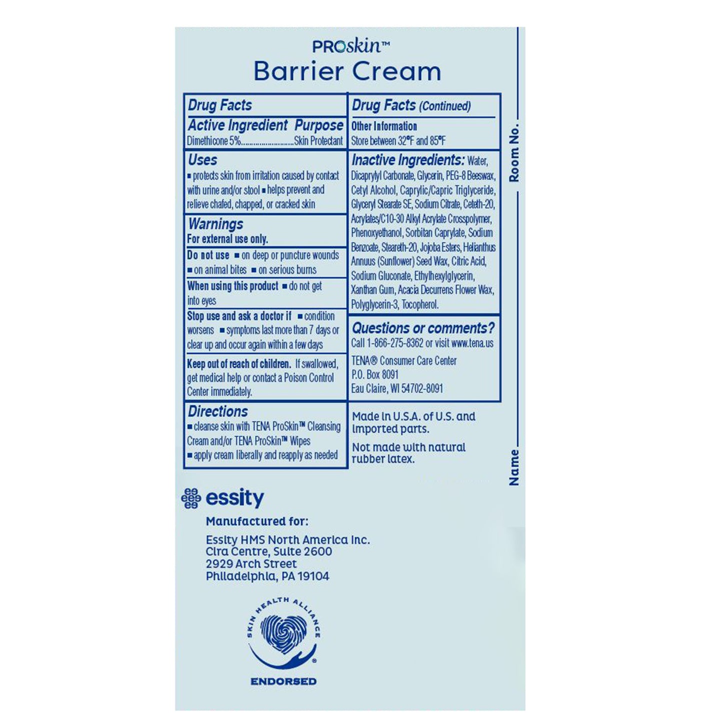Tena® ProSkin™ Barrier Cream 54442