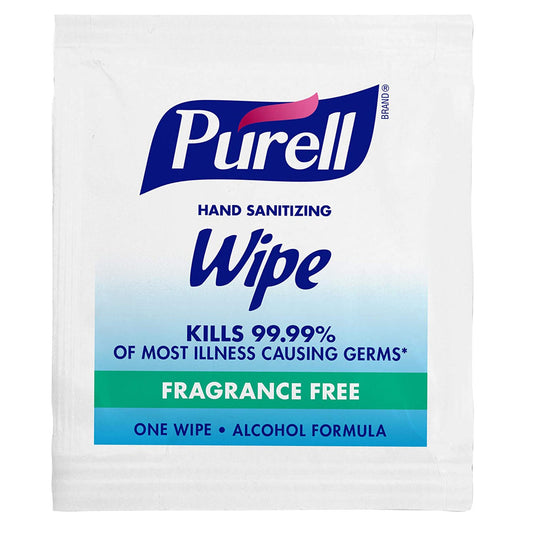 Hand Sanitizing Wipe Purell® 1,000 Count Ethyl Alcohol Wipe Individual Packet - 9021-1M