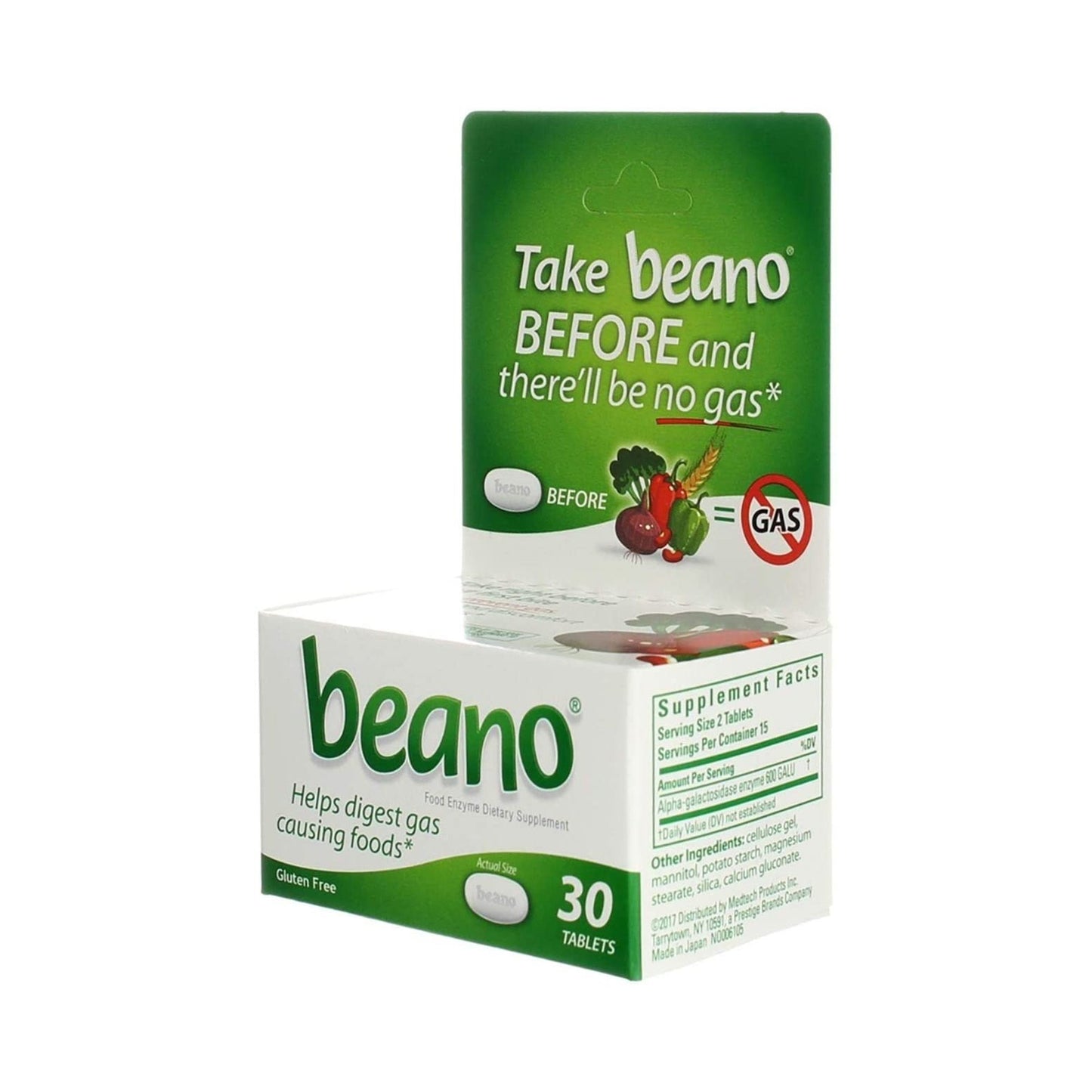 Beano® Food Enzyme Tablets, Extra Strength 04203710304