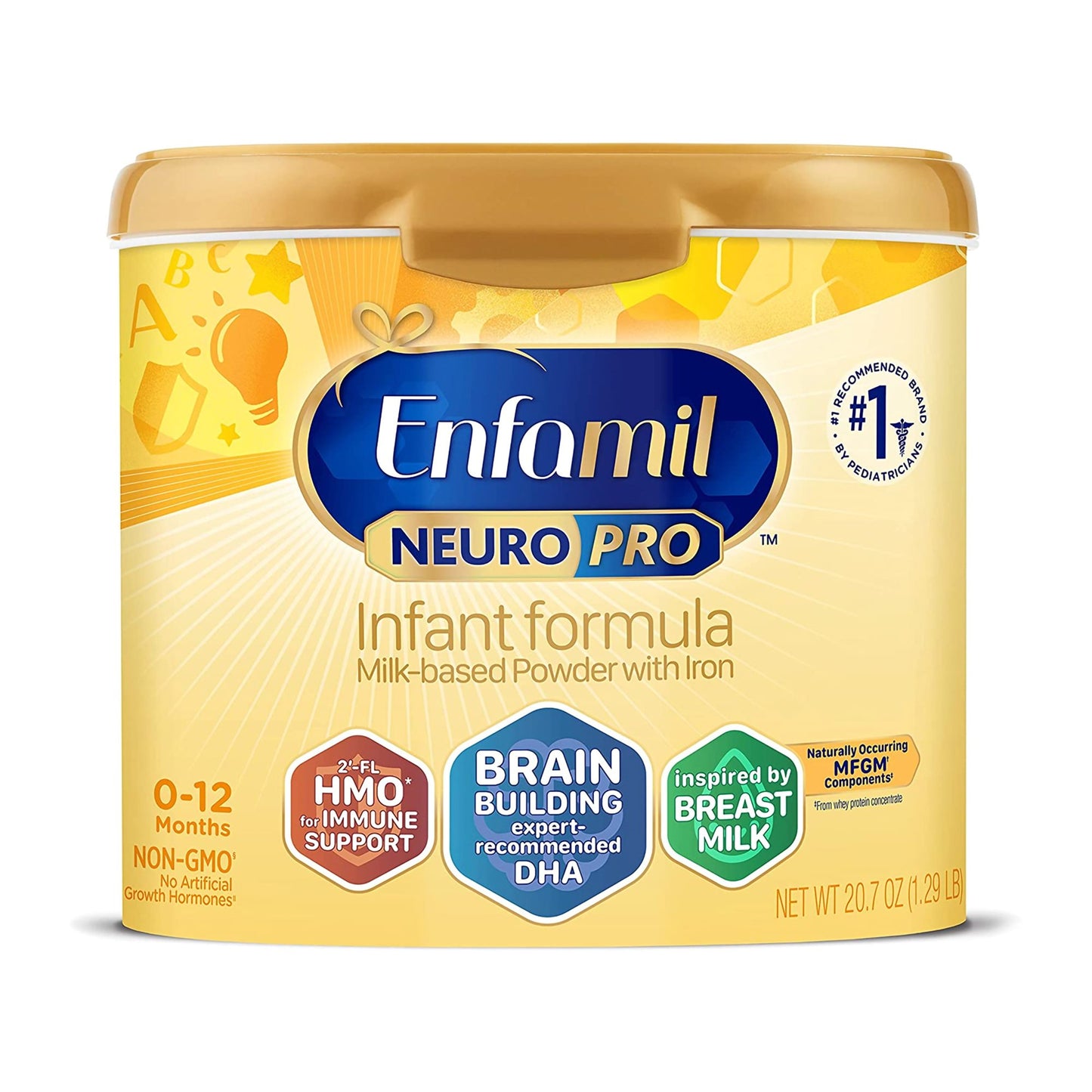 Infant Formula Enfamil NeuroPro™ Unflavored 20.7 oz. Canister Powder Iron - 472505