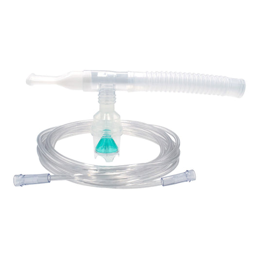 Salter Labs® 8900 Series Handheld Nebulizer Kit Small Volume Adult / Pediatric Mouthpiece Delivery - 8911-7-50