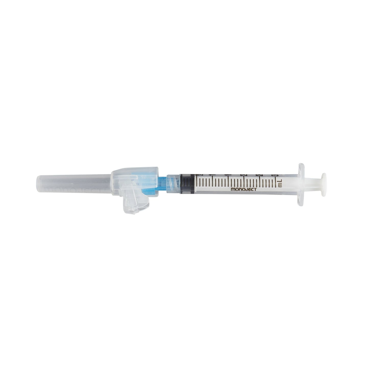 Safety Hypodermic Syringe with Needle Magellan™ 3 mL 1 Inch 23 Gauge Sliding Safety Needle Regular Wall - 8881833310