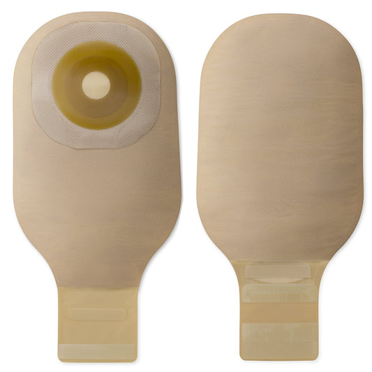 Colostomy Pouch Premier™ Flextend™ One-Piece System 12 Inch Length Flat, Pre-Cut 1-1/4 Inch Stoma Drainable - 8558