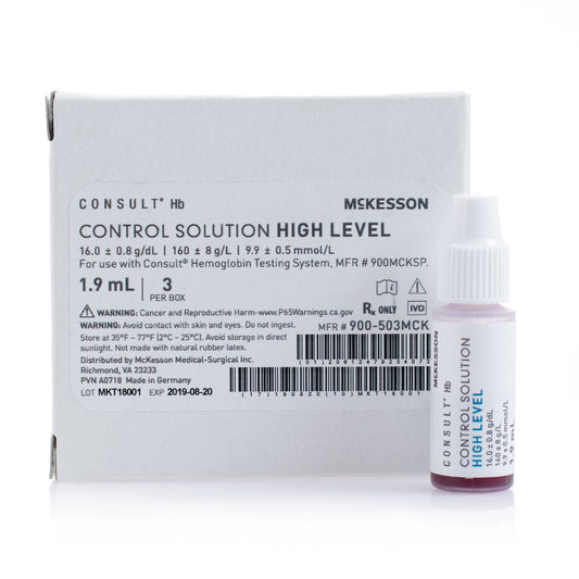Control Consult™ Hb Hemoglobin High Level 3 X 1.9 mL - 900-503MCK