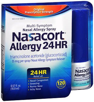 Allergy Relief Nasacort® 55 mcg Strength Nasal Spray 0.57 oz. - 41167580005
