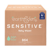 Earth & Eden Sensitive™ Baby Wipes, 6.7 x 7.7 Inch, 72 per Pack 10010218