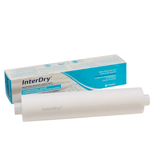 Silver Moisture Wicking Fabric InterDry® 10 X 144 Inch Roll Sterile - 7910