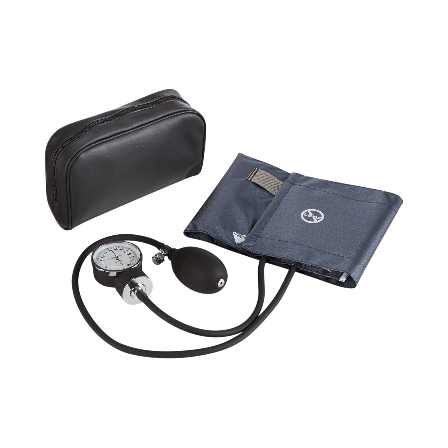 McKesson Aneroid Sphygmomanometer with Cuff, 2-Tube, Pocket-Size, Medium Cuff 01-775-11ANGM