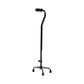 McKesson Adjustable Steel Offset Quad Cane, 30 – 39 Inch Height 146-RTL10310