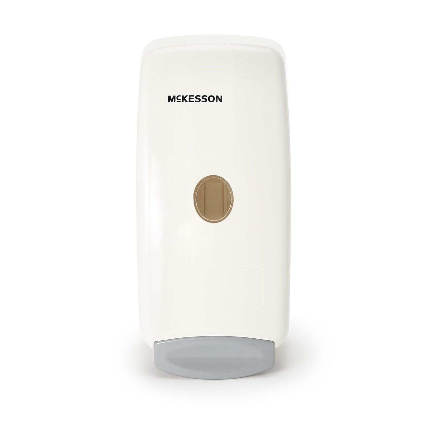 Hand Hygiene Dispenser McKesson White Plastic Manual Push 1000 mL Wall Mount - 53-FOAM