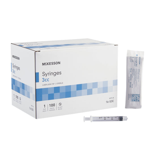 McKesson Brand McKesson General Purpose Syringe 16-S3C, Box of 100