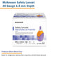 McKesson Pressure Activated Safety Lancets, 30 Gauge, Purple 16-PASL30GX