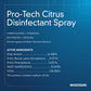 McKesson Pro-Tech Surface Disinfectant Cleaner Alcohol-Based Liquid Citrus Scent 53-28594