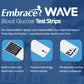 EmbraceWave+ Blood Glucose Test Strips APX04AB0404