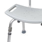 McKesson Aluminum Bath Transfer Bench with Removable Back 146-12202KD-1