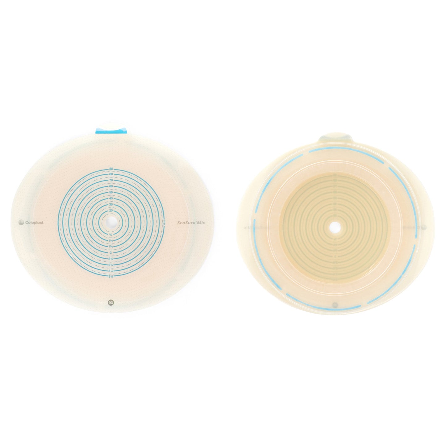SenSura® Mio Flex Ostomy Barrier, Trim to Fit 10 – 68 mm, Yellow Match 10571