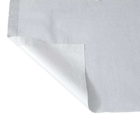 Bed Sheet Tidi® Everyday Flat 60 X 96 Inch White Tissue / Poly Back Disposable - 980940