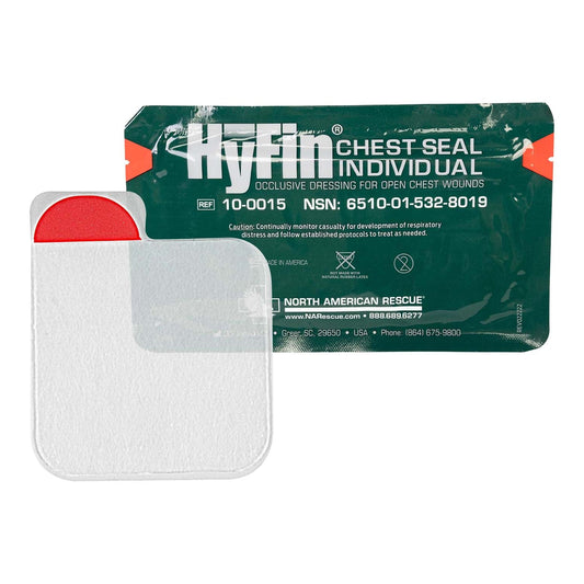 North American Rescue HyFin Chest Seal 10-0015, 1 Each