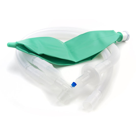 McKesson Anesthesia Breathing Circuit Expandable Tube 96 Inch Tube Dual Limb Adult 3 Liter Bag Single Patient Use - 16-D963
