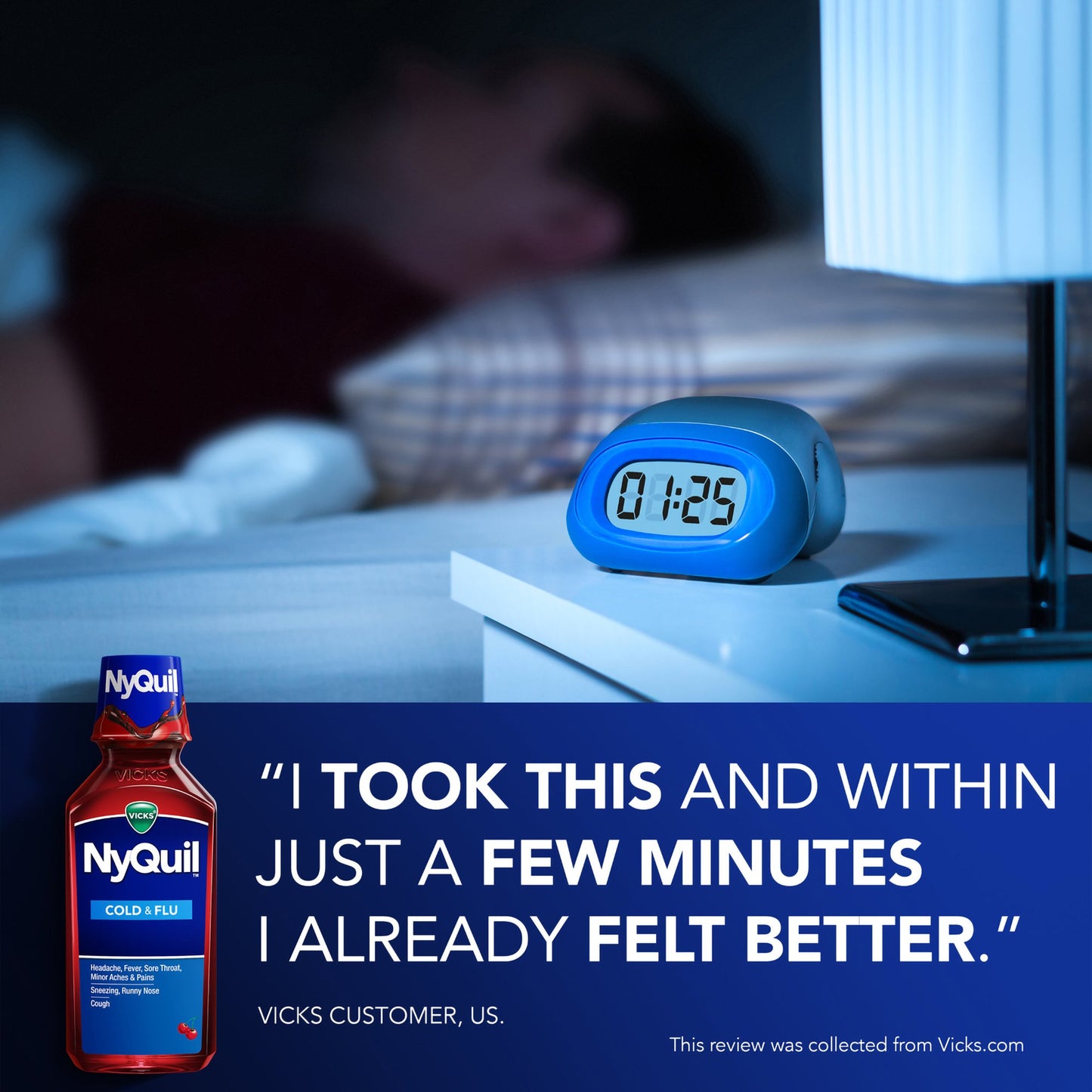 NyQuil Cold & Flu, Cherry Flavor 37000080812